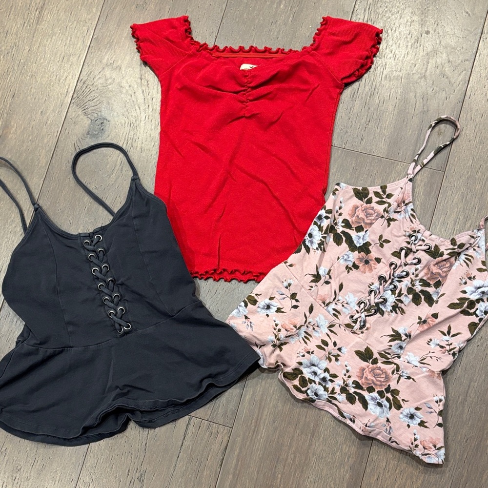 Three tops